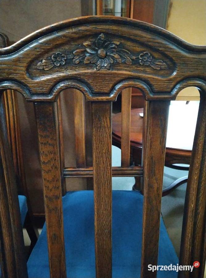 Krzesła 6 sztuk komplet wysoka jakość solidnie Białystok