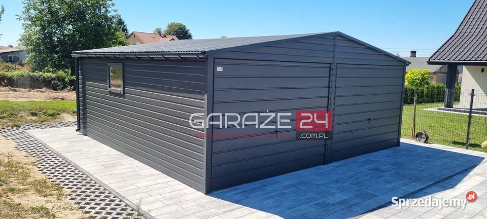 Garaż blaszany Premium 6x580m profil OCYNKOWANY samodzielny Ostrowiec Świętokrzyski