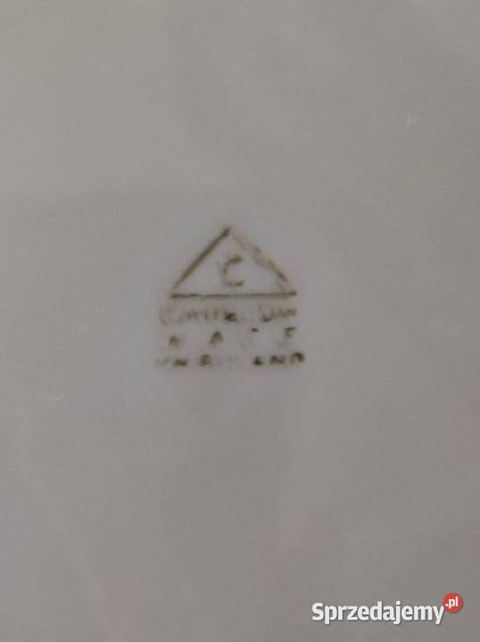 zabytkowe antyk porcelanowe płaskie talerze świętokrzyskie Kielce sprzedam