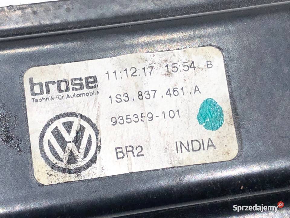 PODNOŚNIK SZYBY LEWY PRZÓD SKODA CITIGO