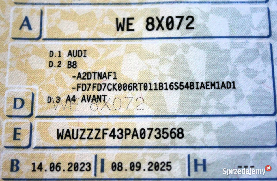 Audi A4 Avant SalonPL Automat FV23 163 Virtual bluetooth Sokołów