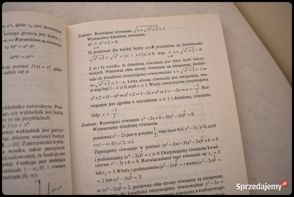 Vadamecum maturzysty MATEMATYKA wyd Oświata 1993 Płock sprzedam