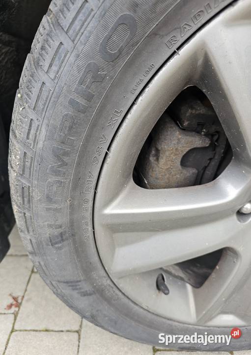 Koła Subaru outback 17 opony zimowe Pabianice