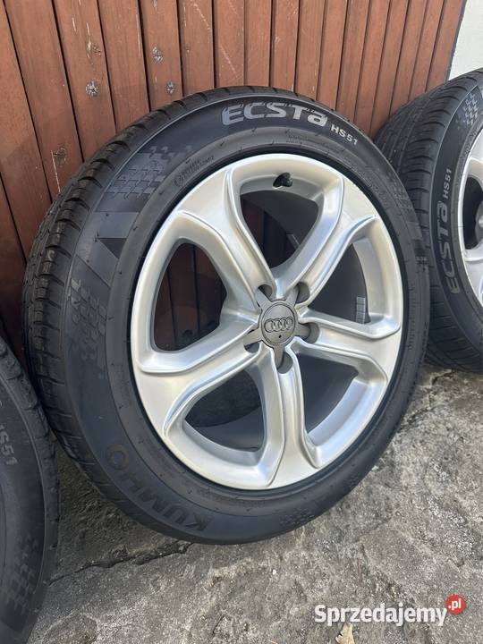 Koła felgi Audi A5 5x112 r17 opony letnie Samochodowe podkarpackie Rzeszów