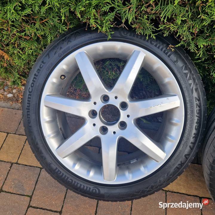 Koła 17 Mercedes NOWE opony Continental Suwałki