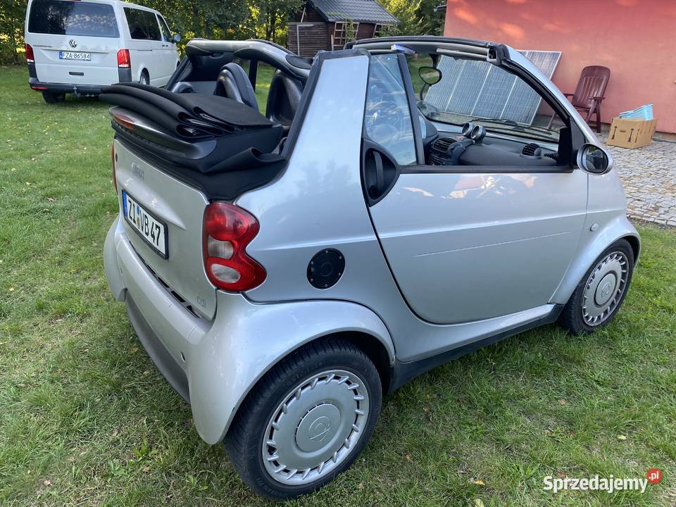 Smart Cabriolet Stan nowy dach Przewóz