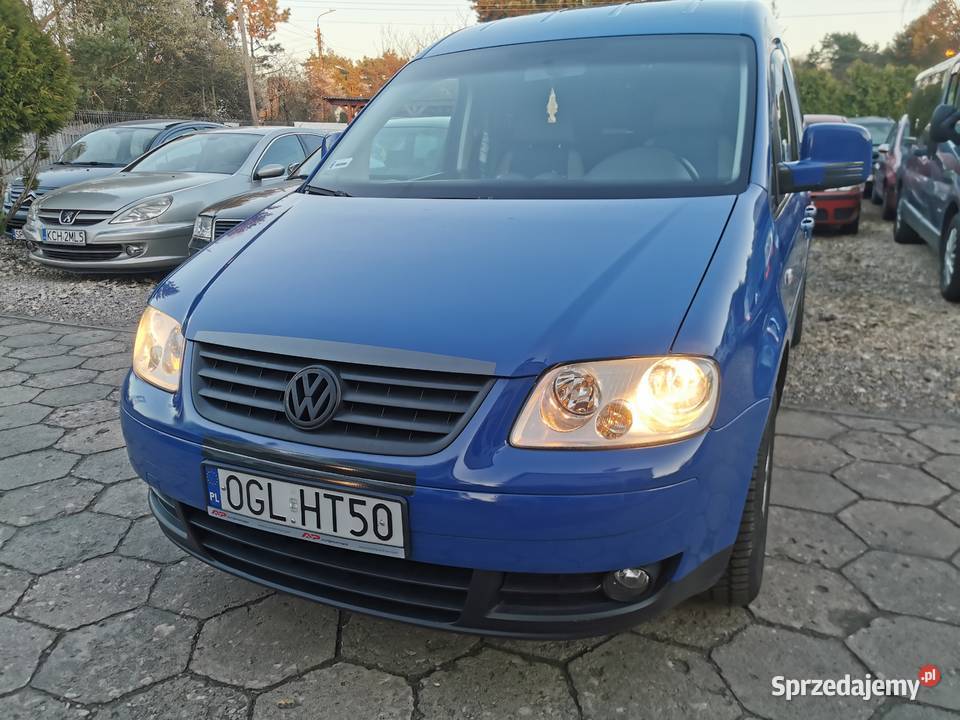 sprzedam vw caddy 16 mpi gaz klima 5 osobowy 1600cm3 Bytom sprzedam