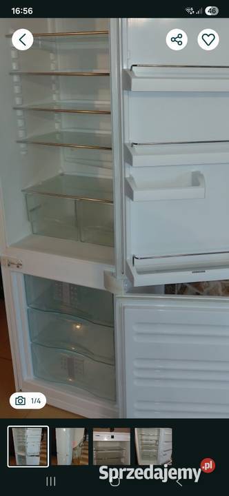 Lodówka Liebherr do zabudowy 2 agregaty 177 Tarnów