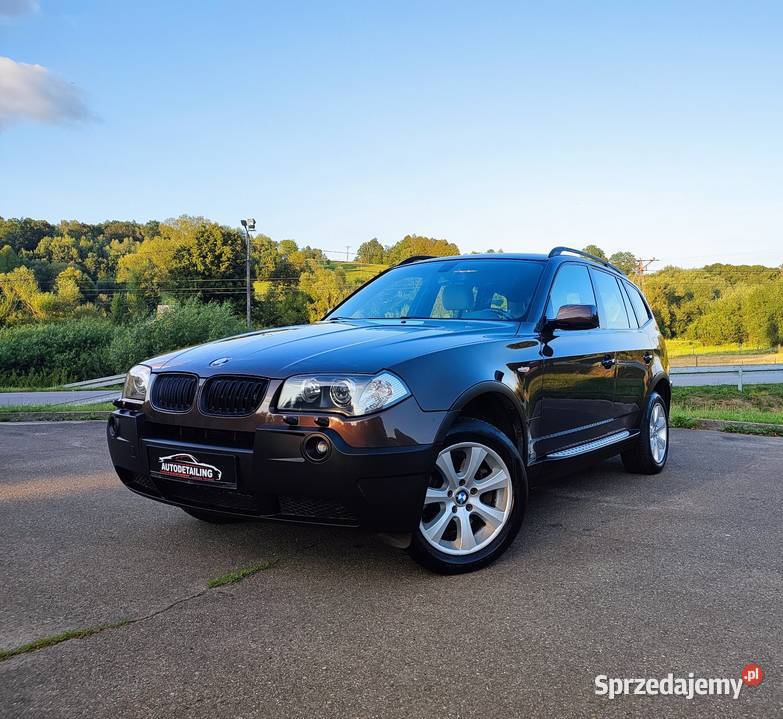 Ładne BMW X3 25 benzyna 4x4 xdrive 2004 komputer pokładowy podkarpackie Domaradz sprzedam