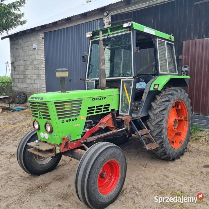 Ciągnik DEUTZ 6806 z turem Kuski