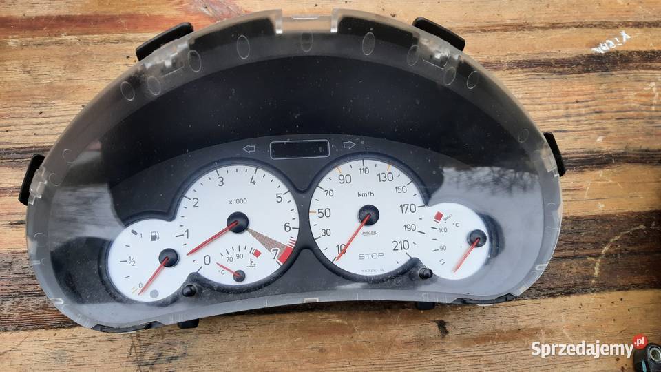 licznik prędkościomież peugeot 206 05r 16 16V Rok produkcji 2005 Korzeńsko