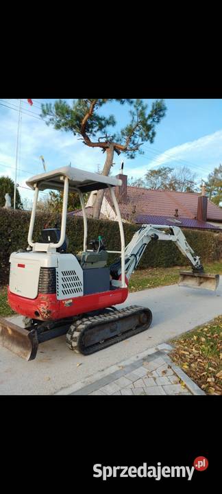 Minikoparka takeuchi TB016 nie
