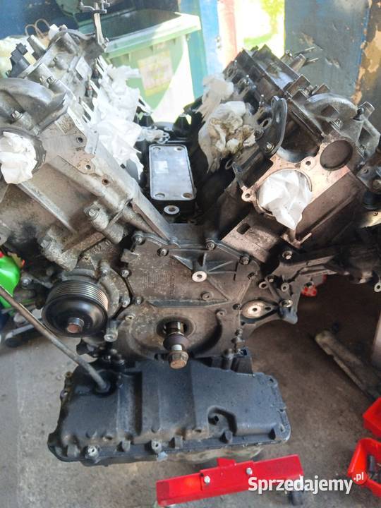 Silnik Mercedes 350cdi OM 642950 Uszkodzony Motoryzacja
