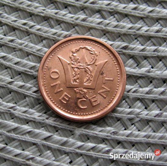 Barbados 1 Cent 2009r Numizmatyka wielkopolskie Kalisz
