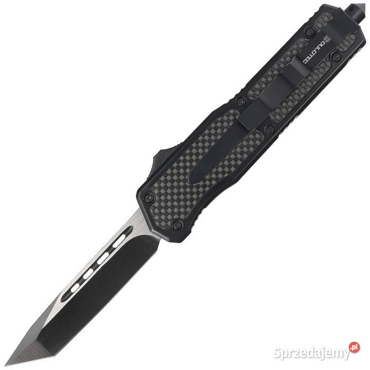 Nóż automatyczny Dulotec OTF Aluminium Carbon