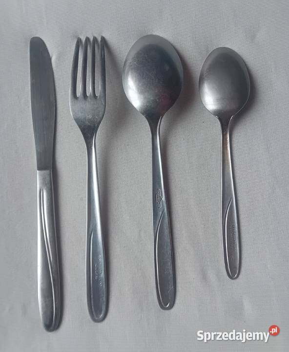 Komplecik sztućców Gerlach jednej osoby Stal