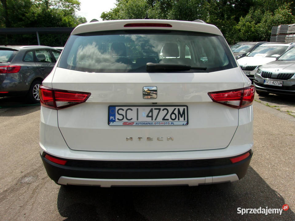 Seat Ateca Klimatronic 2strefowy PDC Kamera nawigacja Ateca śląskie Cieszyn