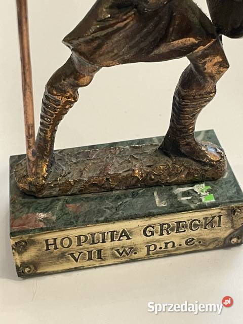 Figurka z brązu grecki wojownik Kraków sprzedam