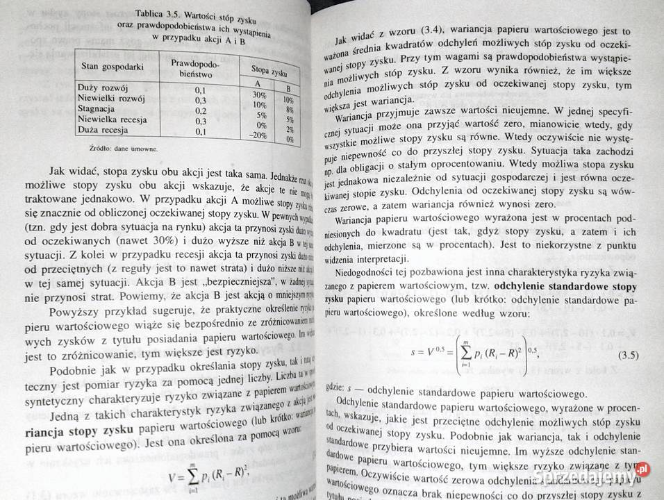 inwestować w papiery wartościowe K Jajuga T Rok wydania 1994 Chełm