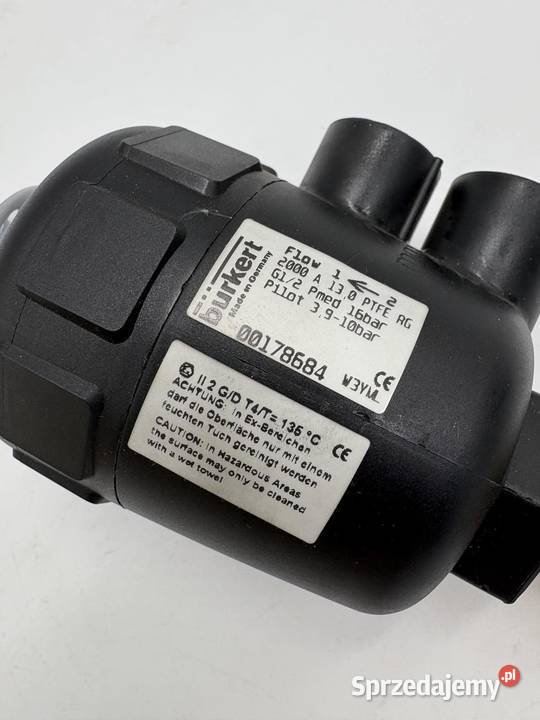 Burkert 00178684 2000 A 130 PTFE RG Pneumatic sprzedam