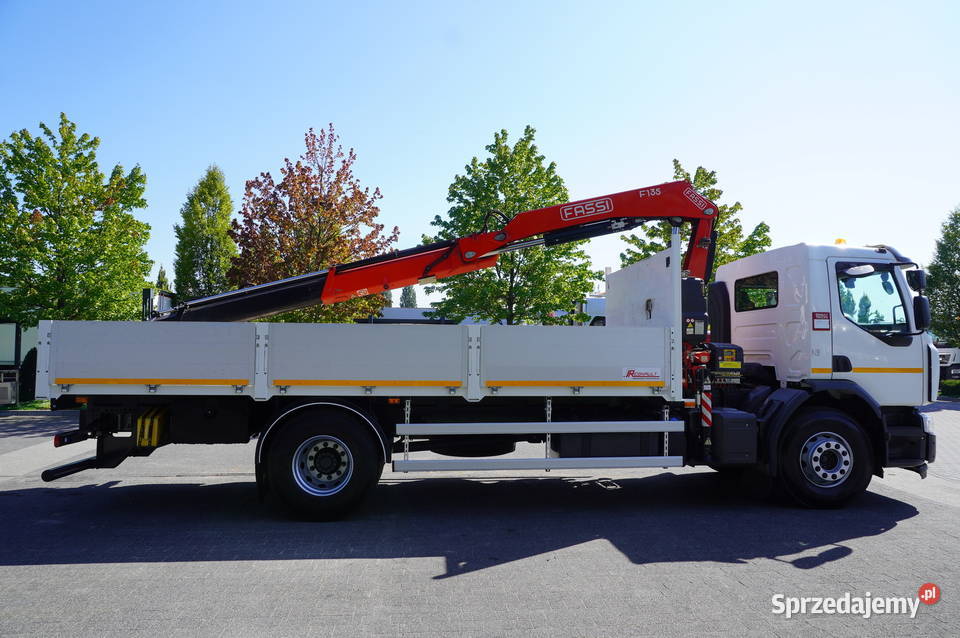Renault C280 DTI 8 HDS Fassi 56 t Zasięg 8 m biały Kraków