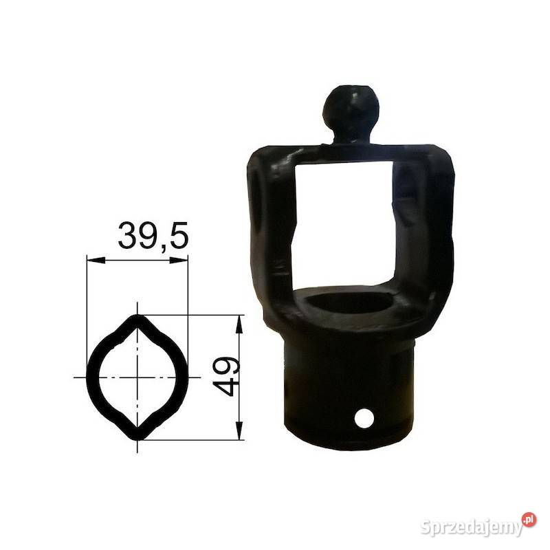 Widłak profilowy na rurę 395x49 27X100 małopolskie