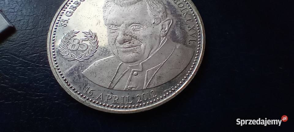 Stare monety Medal Benedykt XVI 245 Lesko