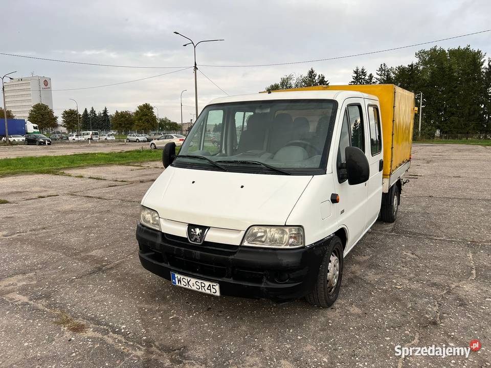 Peugeot Boxer Doka 7 osób z hakiem Sokołów Podlaski