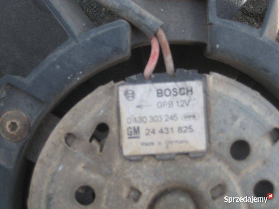 opel astra ii 2 g 16 benzyna wentylator osobowe Rakoniewice