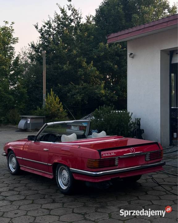 Mercedes r107 SL450 AMG Wohyń