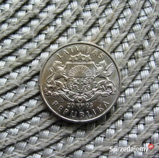 Łotwa 1 Lats 2005r Precel wielkopolskie Kalisz
