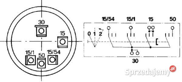 Stacyjka zapłonu 012 Cobo 14174000 Kamionna