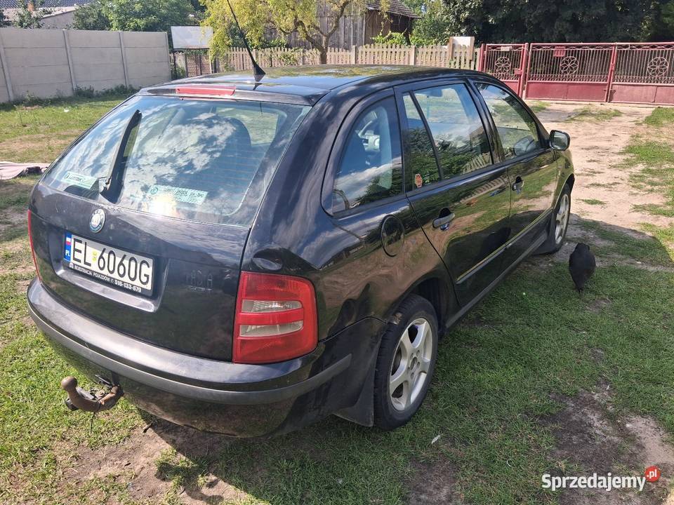Skoda fabia 14 benzyna pierwszy właściciel hak łódzkie sprzedam