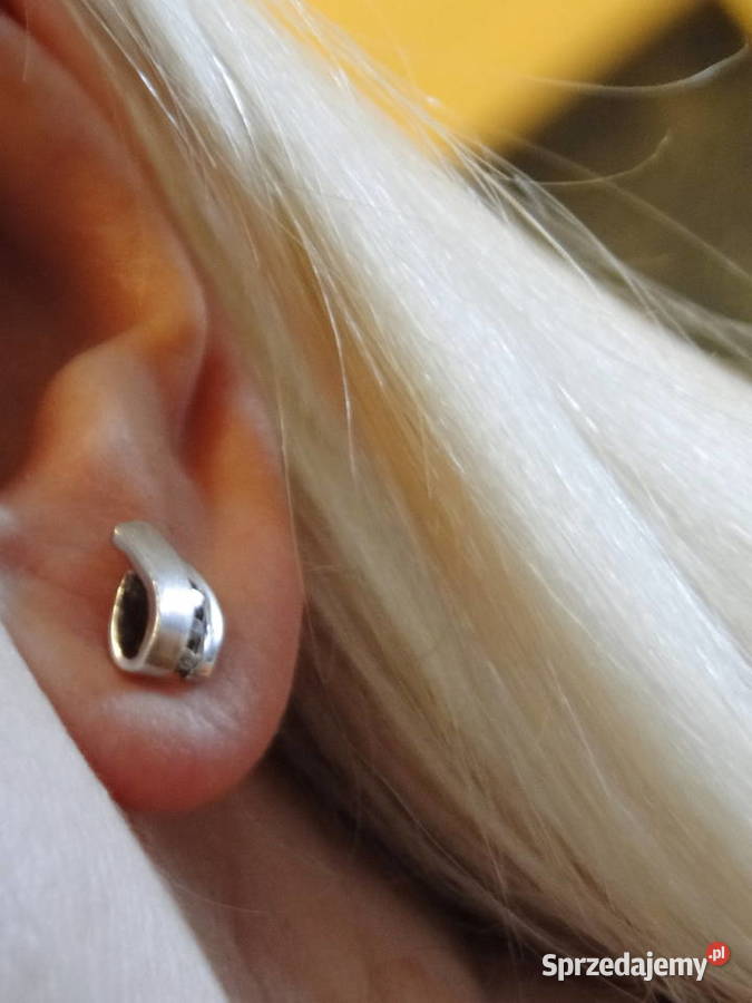 Nietuzinkowe subtelne kolczyki srebro 925 Warszawa sprzedam