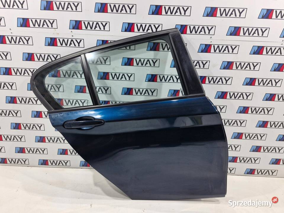 BMW F20 DRZWI PRAWY TYŁ TYLNE PRAWE B38 MIDNIGHT osobowe