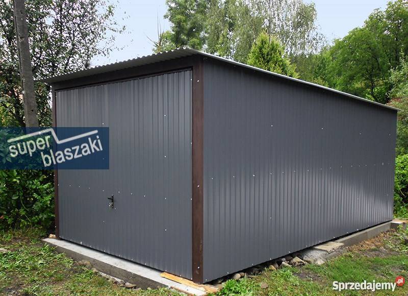 Blaszaki 3x5 garaże blaszane RAL małopolska Limanowa