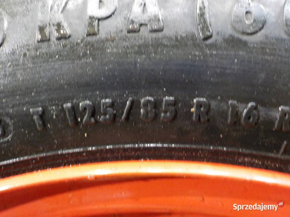 PEUGEOT 308 kolo dojazdowe 1258516 4x108 Samochodowe Suków