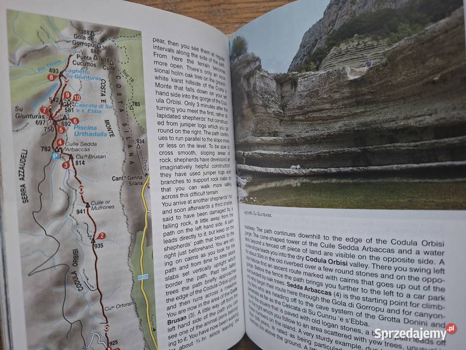 Sardinia Rother Walking Guide 63 walks ISBN 9783763348008 Mapy i przewodniki Kraków