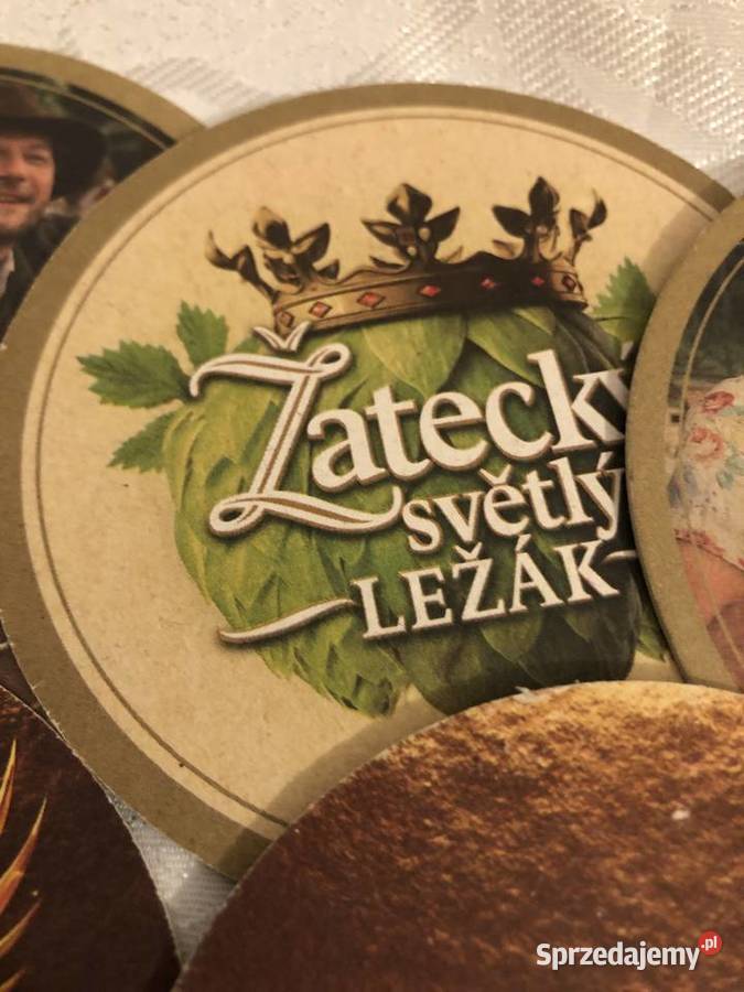 podkładki okrągłe pod szklanki czy kufle do piwa Birofilistyka Zegrze