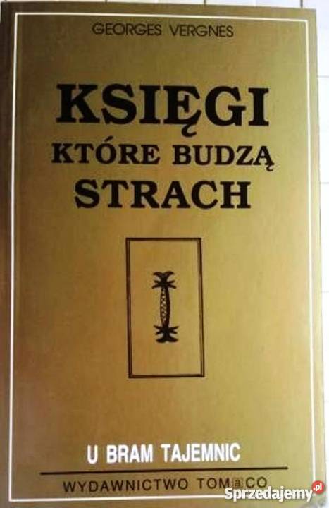 G Vergnes Księgi które budzą strach Warszawa
