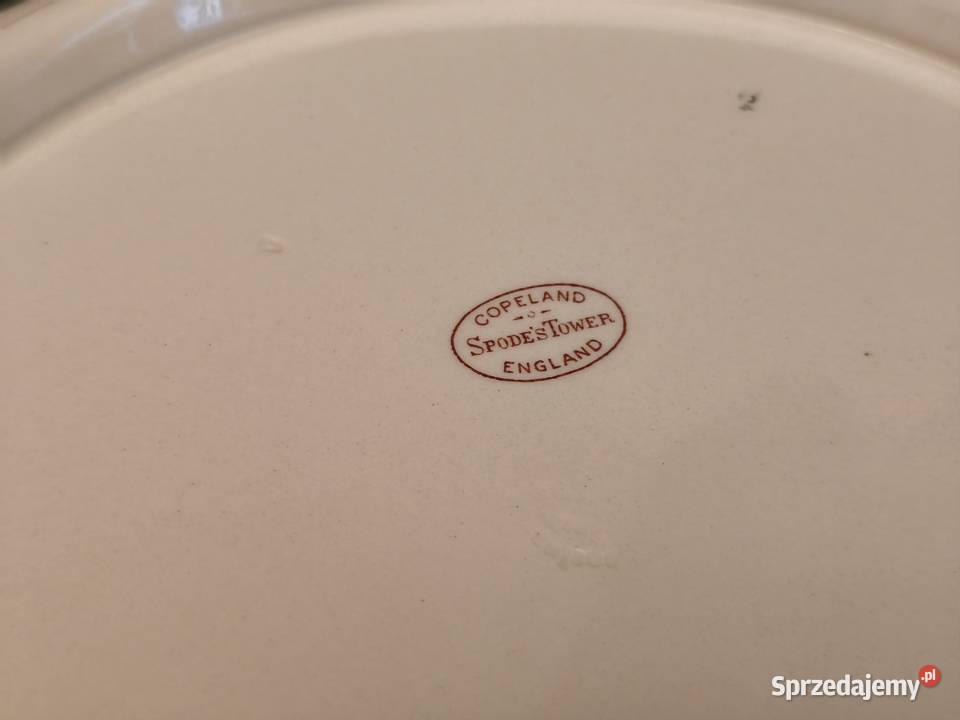 Tortownica patera angielska Copeland Spodes Chełm