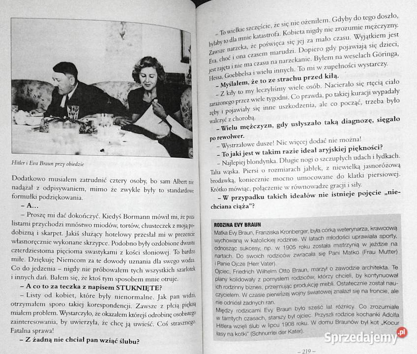 Spowiedź Hitlera Szczera rozmowa z Żydem miękka