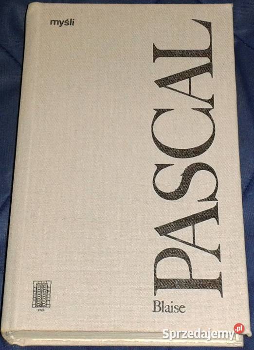 Myśli Blaise Pascal Chełm