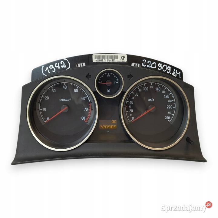 LICZNIK ZEGARY 13225986 XF Opel Astra H Zafira B
