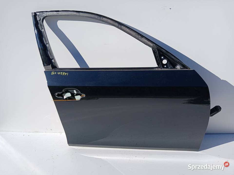 DRZWI PRAWE PRZEDNIE BMW E60 4759 BLACK SAPPHIRE Drzwi Strzyżewice