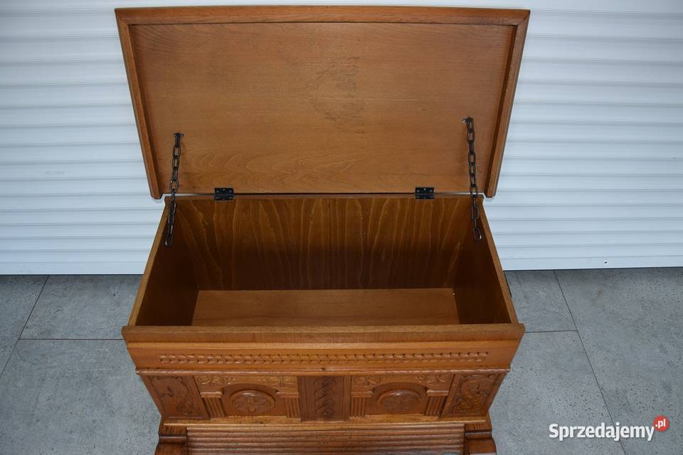 skrzynia dębowa nowa Olsztyn sprzedam