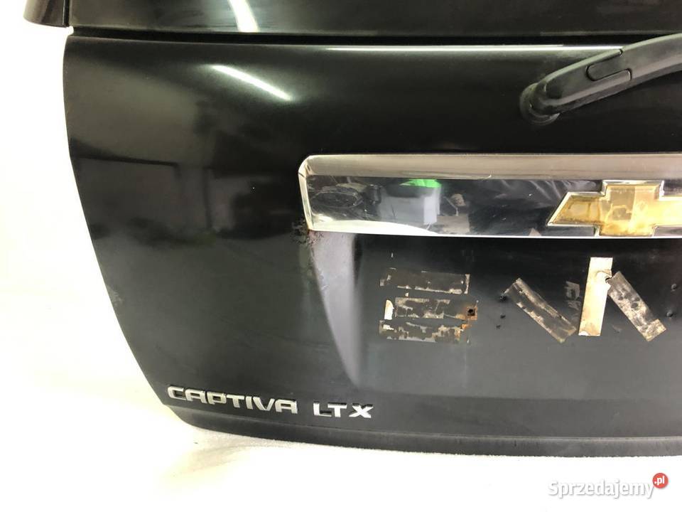 KLAPA BAGAŻNIKA CHEVROLET CAPTIVA I GAR wielkopolskie