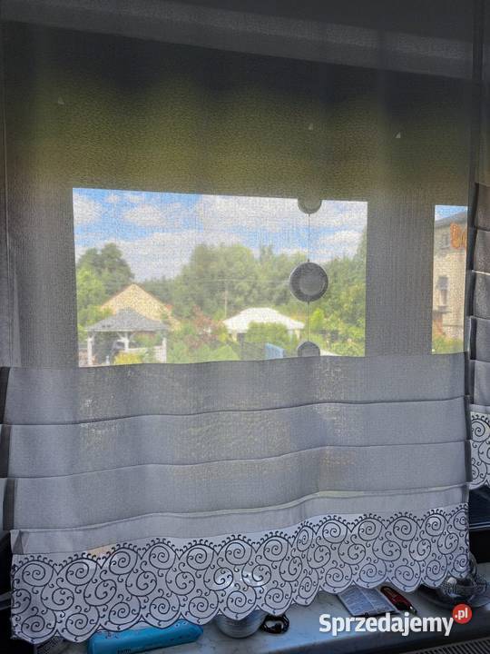 Roleta rzymska z haftemPanelFirana Szczerbice sprzedam