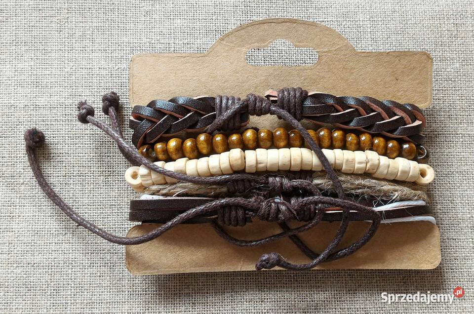 047 Nowa bransoletka męska bransolety zestaw