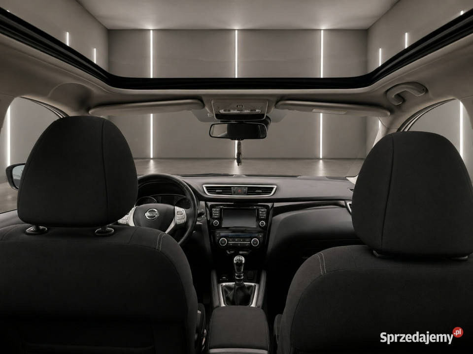 Nissan Qashqai kamera cofanianawigacjapanorama światła do jazdy dziennej Żabno